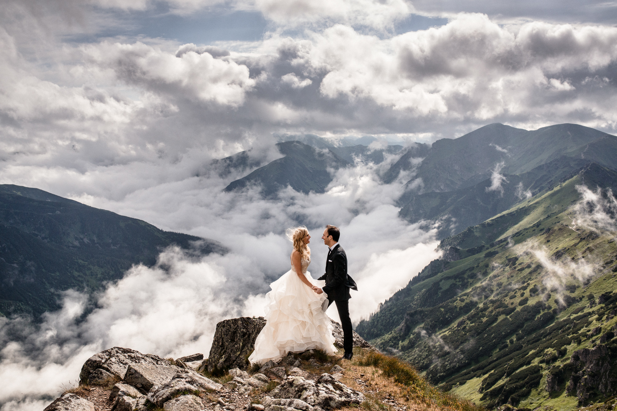 sesja ślubna w górach